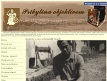 Tablet Screenshot of pribylinaobjektivom.sk